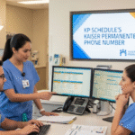 KP Schedule's Kaiser Permanente Phone Number